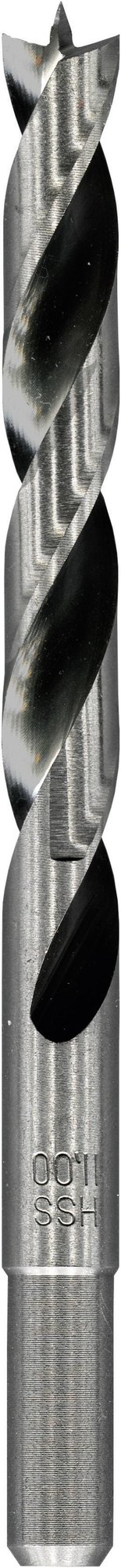 Heller 28567 4 Holz-Spiralbohrer 10 mm Gesamtlänge 133 mm Zylinderschaft 1 St.