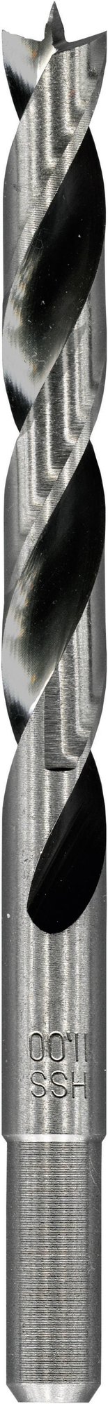 Heller 28564 3 Holz-Spiralbohrer 7 mm Gesamtlänge 109 mm Zylinderschaft 1 St.