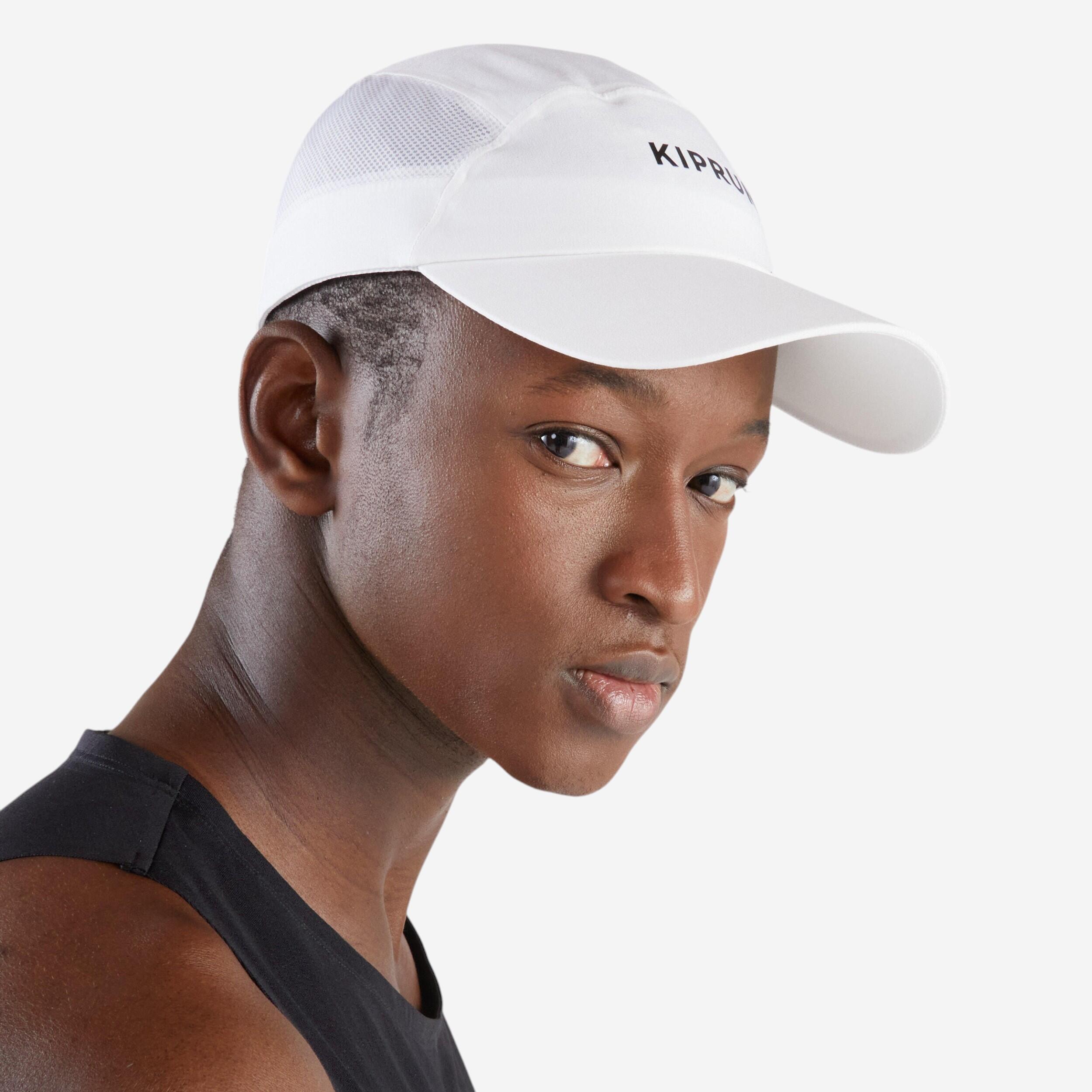 KIPRUN Gorra running V2 Hombre Mujer - KIPRUN blanco