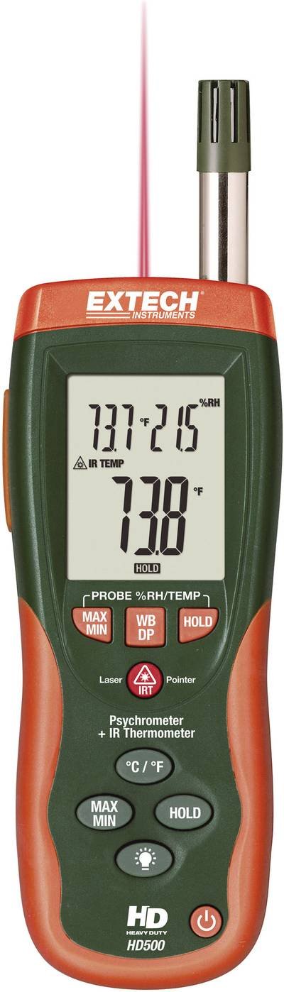 Psychrometer HD-500 mit IR-Thermometer