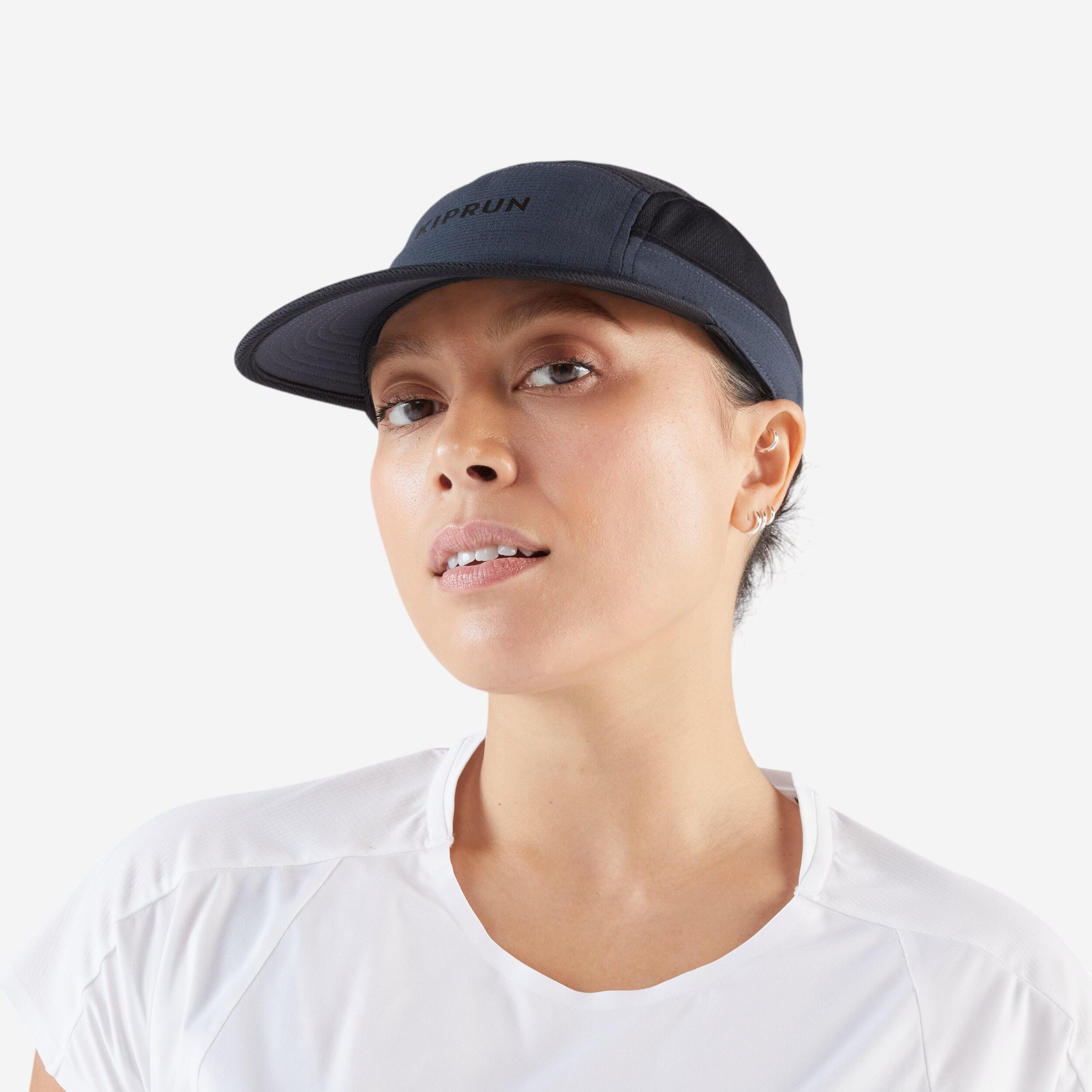 KIPRUN Gorra de running Hombre Mujer - KIPRUN 5 piezas negro carbón gris