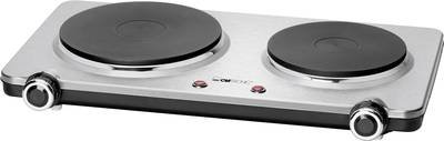 Clatronic DKP 3668 271722 Doppel-Kochplatte 2 getrennte Temperaturregler