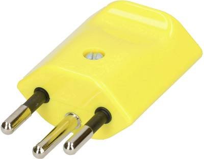 Max Hauri 132607 Netzstecker Schweiz Kunststoff 250 V Gelb