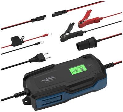 Ansmann BC 6-12V / 10 A 1001-0146 Kfz-Ladegerät, Werkstattladegerät, Batterieüberwachung, Kfz-Batterietester 6 V, 12 V 1