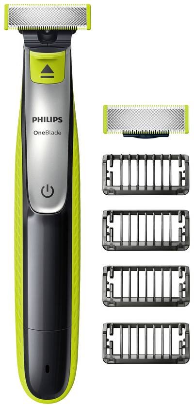Philips Bodycare QP2530/30 Körperhaartrimmer, Rasierer, Bartschneider abwaschbar Grau, Limettengrün
