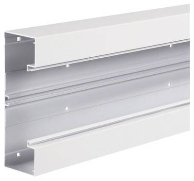 Hager BRA652101B9016 Brüstungskanal Unterteil (L x B) 2000 mm x 210 mm 2 m Weiß