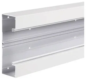 Hager BRA652101B9016 Brüstungskanal Unterteil (L x B) 2000 mm x 210 mm 2 m Weiß