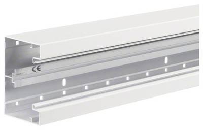 Hager BRA8513019016 Brüstungskanal Unterteil (L x B) 2000 mm x 130 mm 2 m Weiß