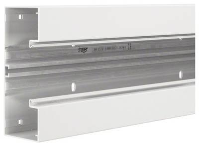 Hager BRA6517019016 Brüstungskanal Unterteil (L x B) 2000 mm x 170 mm 2 m Weiß