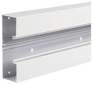 Hager BRA6521019016 Brüstungskanal Unterteil (L x B) 2000 mm x 210 mm 2 m Weiß