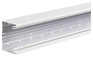 Hager BRA6510019016 Brüstungskanal Unterteil (L x B) 2000 mm x 100 mm 2 m Weiß