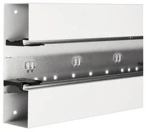Hager BRS6521019016 Brüstungskanal Unterteil (L x B) 2000 mm x 210 mm 2 m Weiß