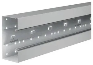 Hager BRS851701VERZ Brüstungskanal Unterteil (L x B) 2000 mm x 170 mm 2 m Bunt