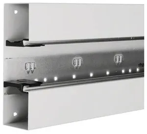 Hager BRS6521017035 Brüstungskanal Unterteil (L x B) 2000 mm x 210 mm 2 m Grau