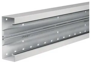 Hager BRS651701B7035 Brüstungskanal Unterteil (L x B) 2000 mm x 170 mm 2 m Grau