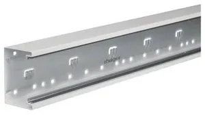 Hager BRS6510017035 Brüstungskanal Unterteil (L x B) 2000 mm x 100 mm 2 m Grau