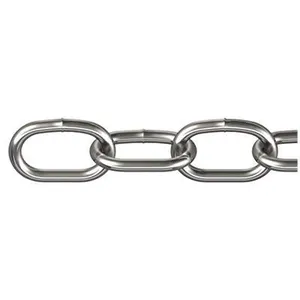 dörner + helmer 171950 Edelstahlkette Silber Edelstahl A2 30 m