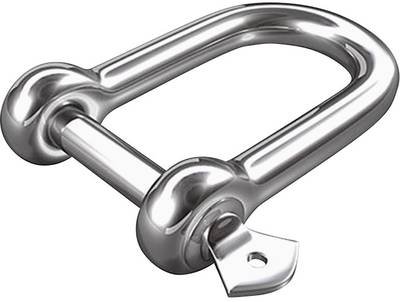 dörner + helmer 4918534 Schäkel 150 kg 8 mm Edelstahl A2 10 St.