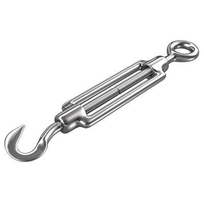 dörner + helmer 4915624 Spannschloss Haken-Öse M8 Edelstahl A2 10 St.