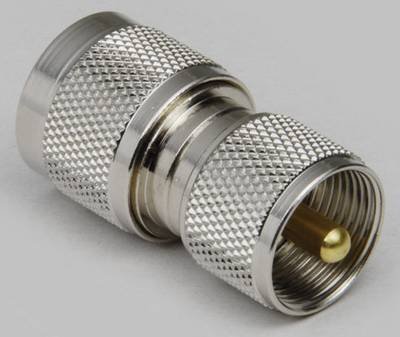 BKL Electronic 0404041 HF-Adapter N-Stecker - UHF-Stecker 1 St.