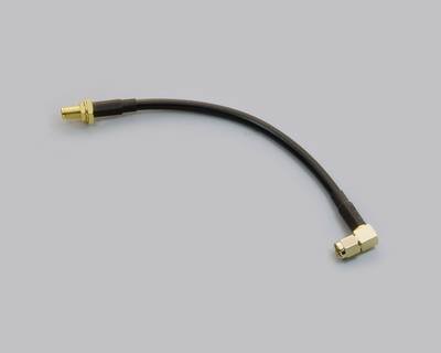 BKL Electronic 0409112 HF-Adapter SMA-Buchse - SMA-Stecker 15.00 cm 1 St.