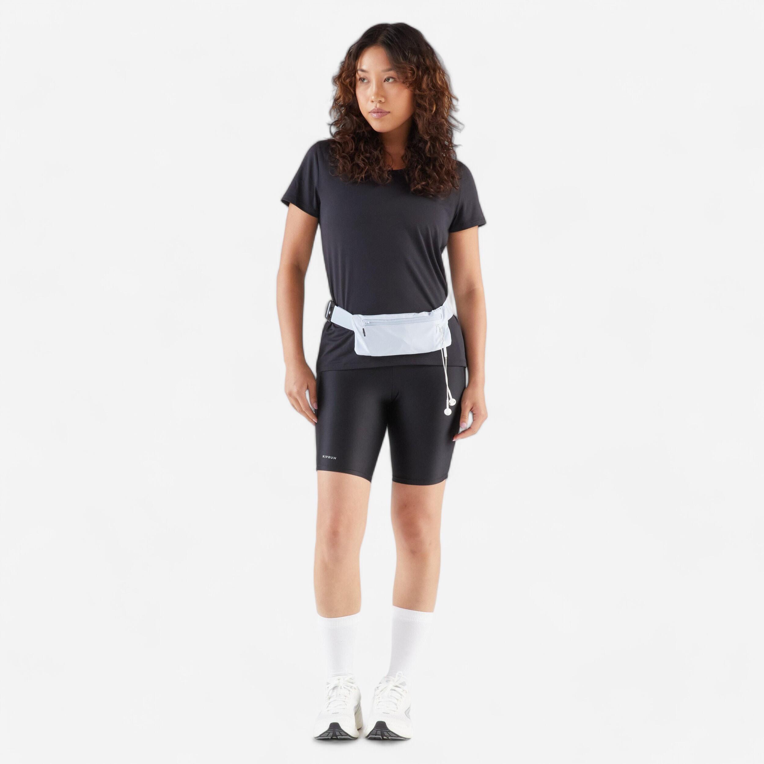 KIPRUN Cinturón running smartphone Hombre Mujer -KIPRUN Básico 2 gris