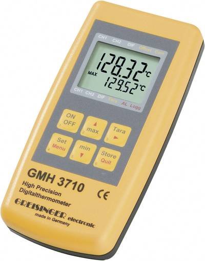 Greisinger GMH 3710 Temperatur-Messgerät -199.99 - +850 °C Fühler-Typ Pt100