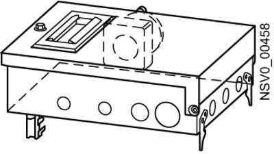 Siemens BVP:203142 Abgangskasten Lichtgrau 3polig 32 A 400 V/AC 1 St.