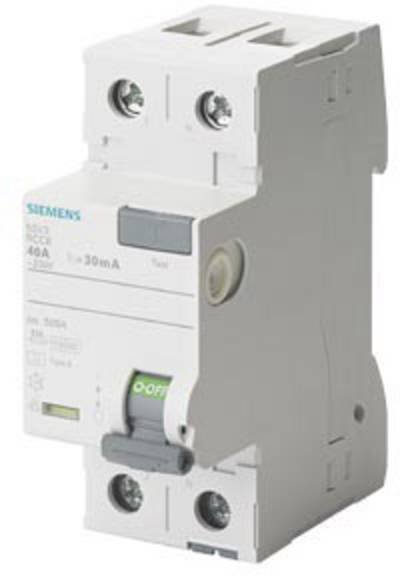 Siemens 5SV36146KK01 5SV3614-6KK01 FI-Schutzschalter A 40 A 0.3 A 230 V
