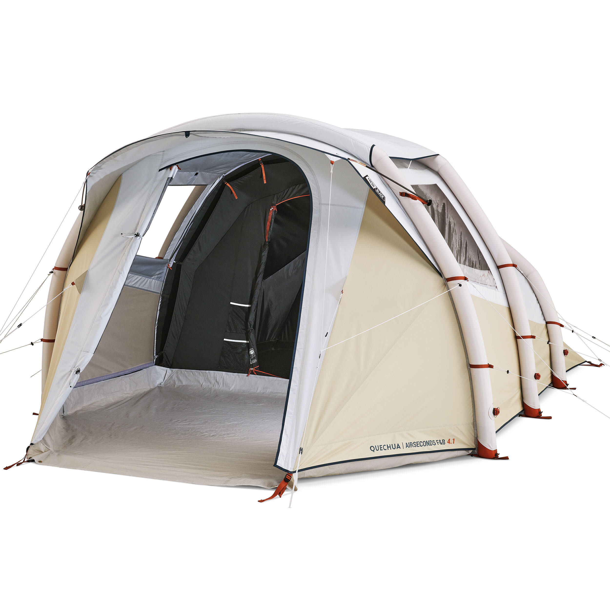 QUECHUA Tienda de campaña familiar 4 personas hinchable Quechua Airseconds 4.1 F&B