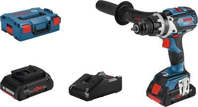 Bosch Professional GSR 18V 110 C 06019G010A Akku-Bohrschrauber 18 V 4.0 Ah Li-Ion inkl. Koffer, inkl. 2. Akku