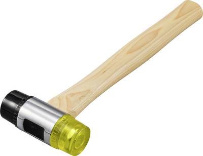 TOOLCRAFT TO-9991032 Gummihammer mittelweich, mittelhart 335 g 310 mm 1 St.