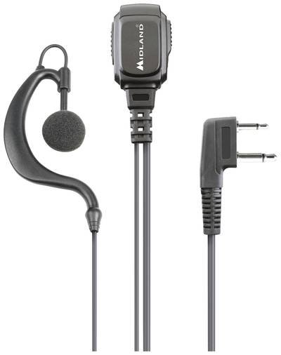Midland Headset/Sprechgarnitur Headset MA 21-L Pro Duoklinke C1496
