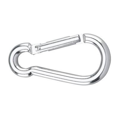 dörner + helmer 4815834 Karabinerhaken Aluminium silber eloxiert 80 mm 12 St.
