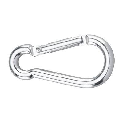 dörner + helmer 4815734 Karabinerhaken Aluminium silber eloxiert 60 mm 20 St.