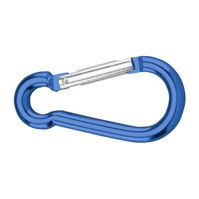 dörner + helmer 4815704 Karabinerhaken Aluminium blau eloxiert 60 mm 20 St.