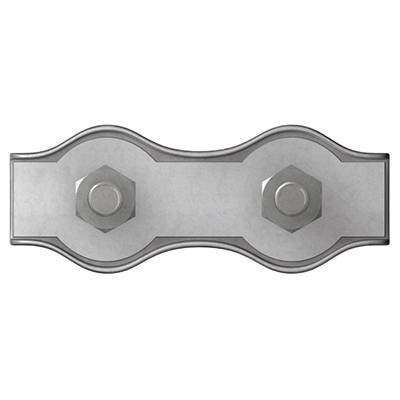 Seilklemme 4 mm Stahl galvanisch verzinkt dörner + helmer 4814464 20 St.