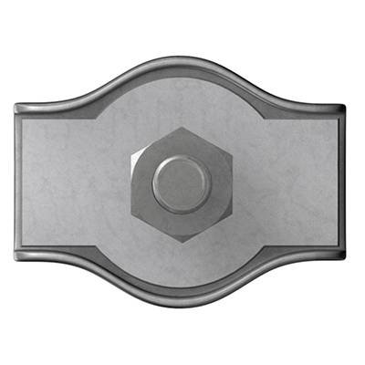 Seilklemme 4 mm Stahl galvanisch verzinkt dörner + helmer 4814404 20 St.
