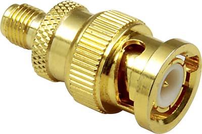 BKL Electronic 0419127 0419127 BNC-Adapter BNC-Stecker - SMA-Reverse-Buchse 1 St.