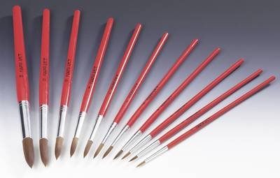 ZAHN Pinsel Rundpinsel Ponex 6teilig