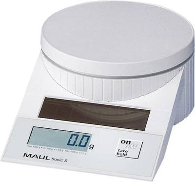 Maul MAULtronic S 5000 Briefwaage 1515002 Wägebereich (max.) 5 kg Ablesbarkeit 2 g, 5 g Weiß