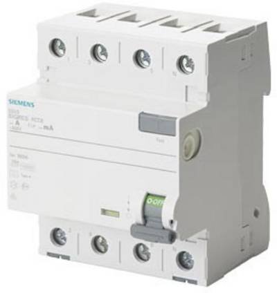 Siemens 5SV36468KK12 5SV3646-8KK12 FI-Schutzschalter A 63 A 0.3 A 400 V