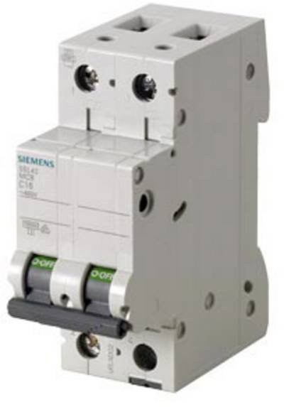 Leitungsschutzschalter 400V 10kA, 2-polig, D, 16A