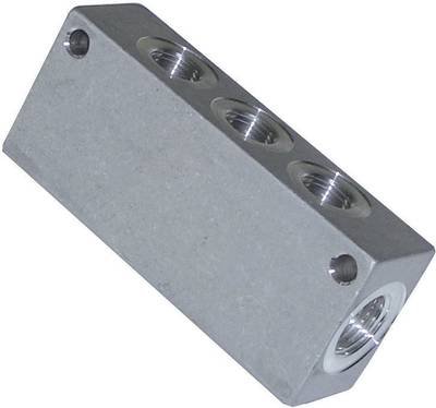 ICH Verteilerblock, einseitig 60417 10 bar (max)