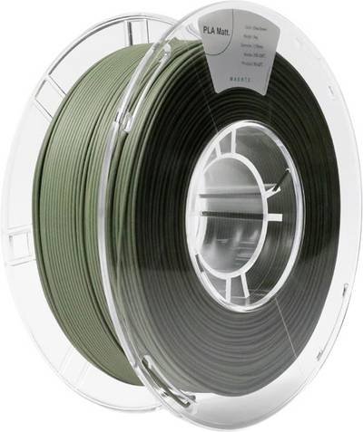 Maertz PMMA-1012-005 PMMA-1012-005 Filament PLA Matt Matt 1.75 mm 1000 g Olivgrün 1 St.