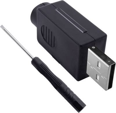 USB 2.0 Modular-Stecker Set, Typ A Stecker, gerade 2001C198 Quadrios Inhalt: 1 St.