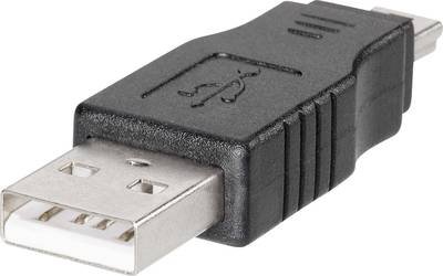 Adapter USB-Stecker - Mini-B-USB-Stecker 1582501 TRU COMPONENTS Inhalt: 1 St.