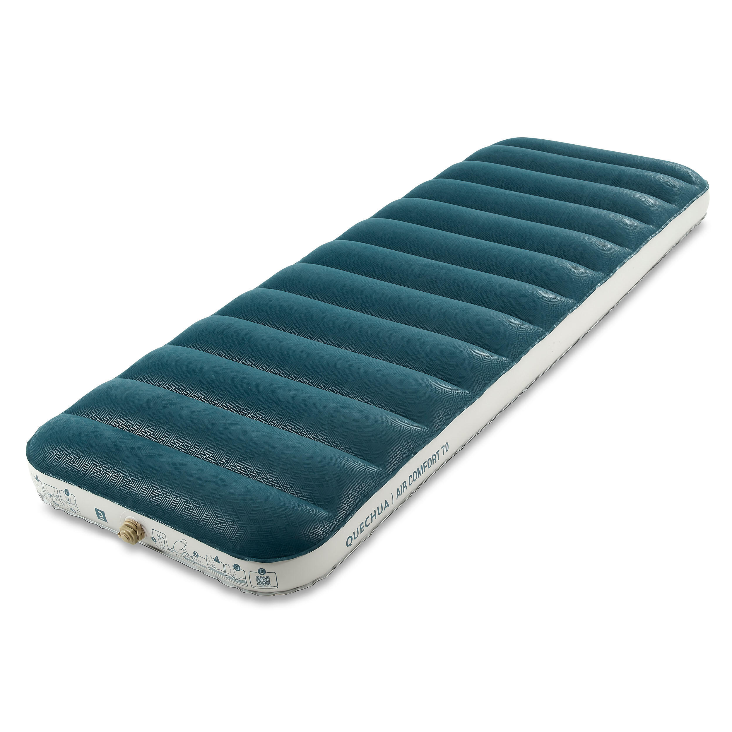 QUECHUA Colchón hinchable 1 persona 200x70 cm. Quechua Air Comfort
