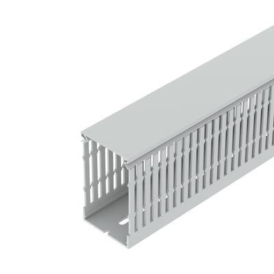 OBO Bettermann 6132572 Verdrahtungskanal Oberteil (L x B x H) 2000 x 60 x 100 mm 16 St. Grau