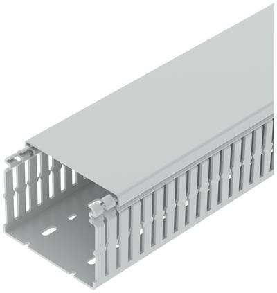 OBO Bettermann 6178563 Verdrahtungskanal (L x B x H) 2000 x 100 x 75 mm 1 St. Lichtgrau